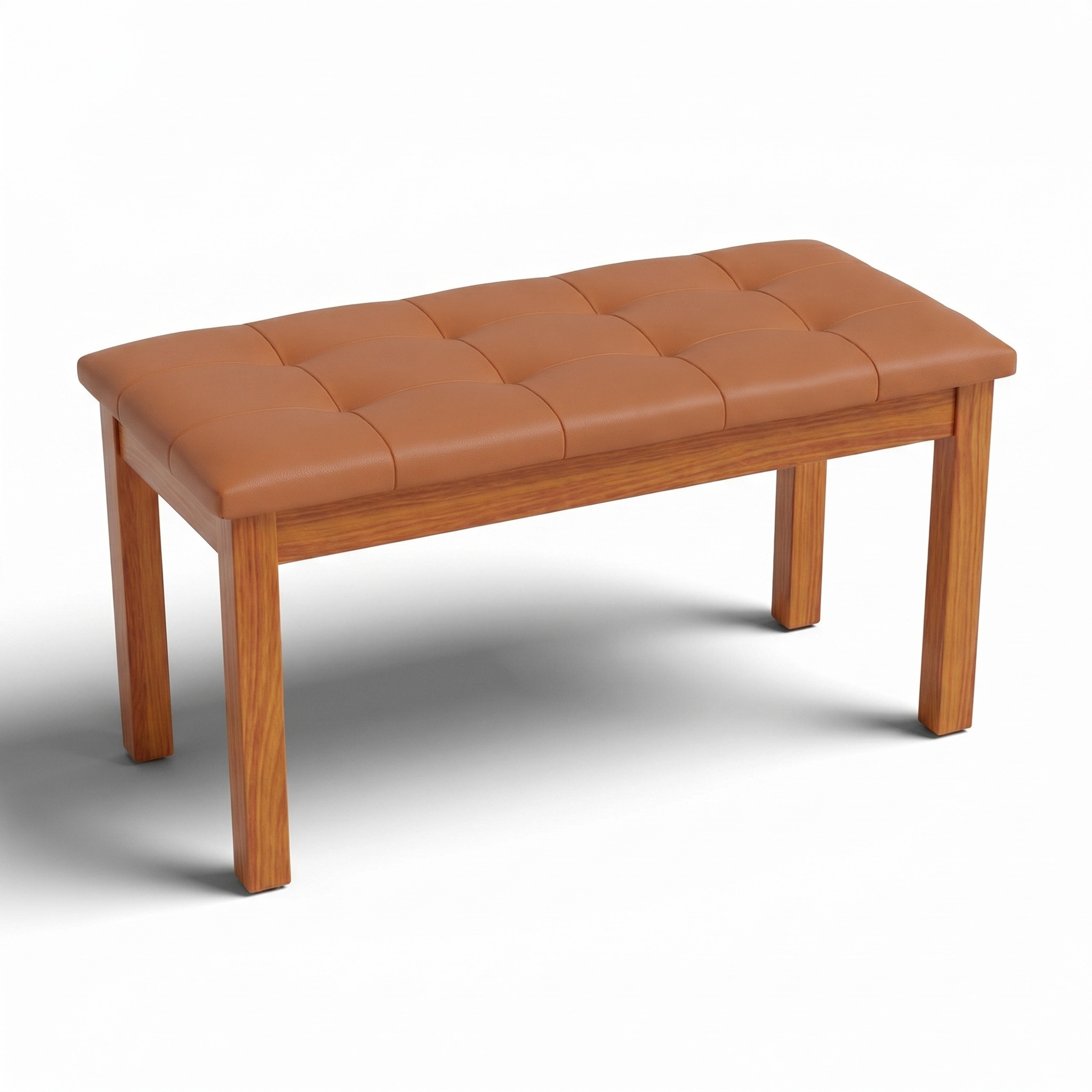 Muzicord MZH Piano Bench Brown Kamel lux
