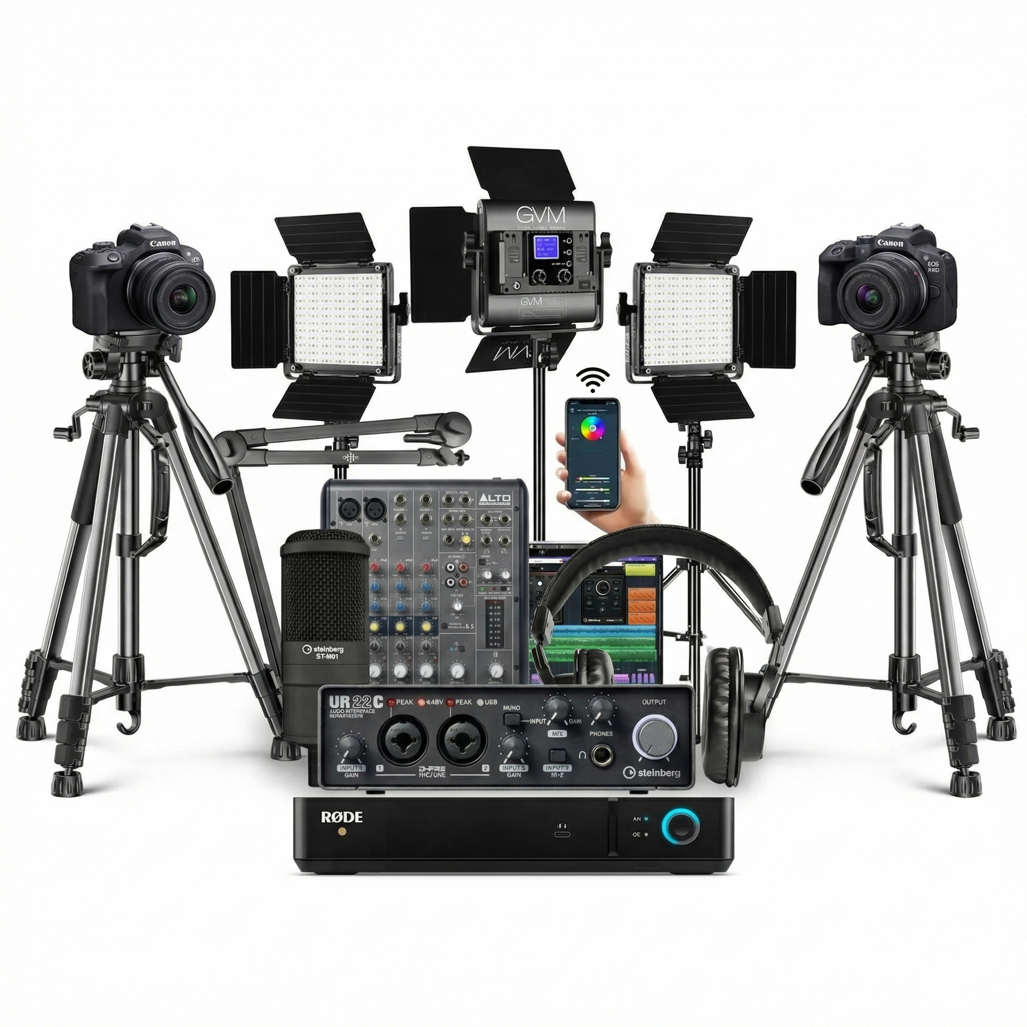 Ultimate Live TikTok Audio Video Singing Studio Solution